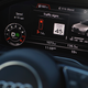 The dashboard of an Audi A4 is seen during a demonstration of Audi’s vehicle-to-infrastructure technology (AP)